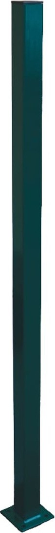 STEBER ZA OGRAJO M 630X50X50 MM ZELEN S PODSTAVKOM ZA BETON