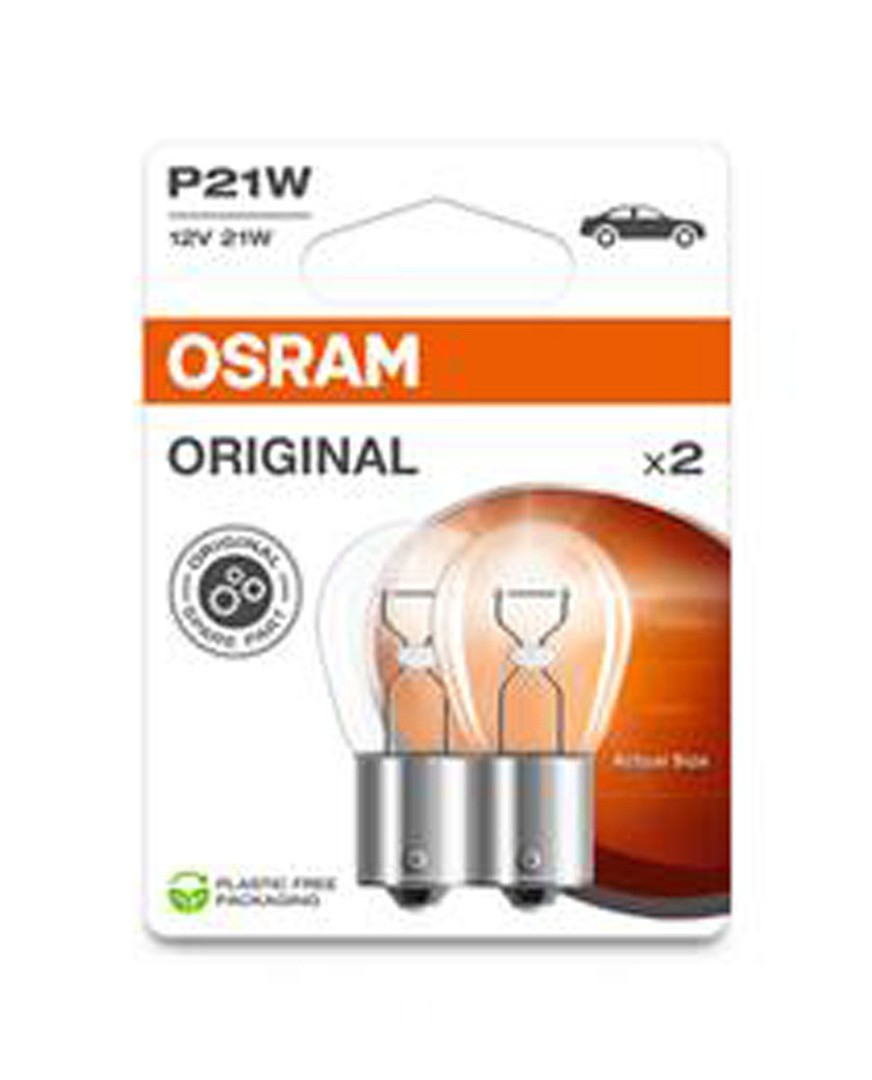 AVTOMOBILSKA ŽARNICA OSRAM POMOŽNA P21W 12V BA15S