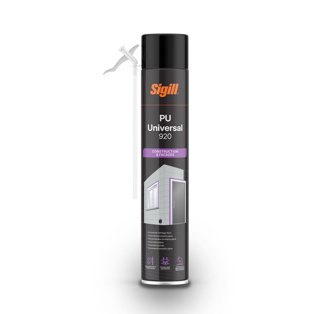 POLIURETANSKA PENA SIGILL PU FOAM UNIVERSAL 920 M 750 ML