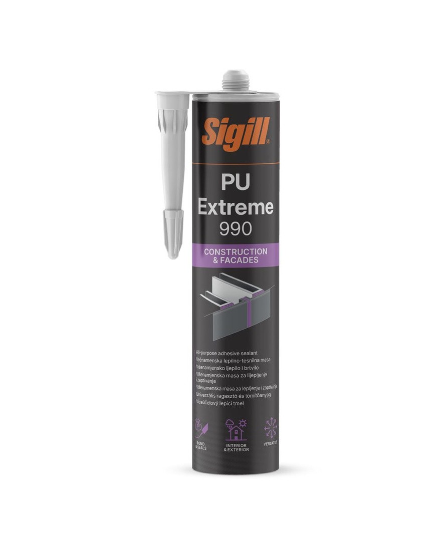 PU TESNILNA MASA SIGILL PU EXTREME 990 GRAY 310 ML