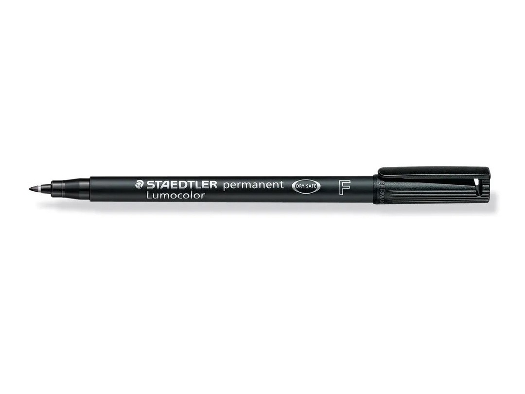 PERMANENTNI FLOMASTER STAEDTLER 318 ČRN F 0.6MM