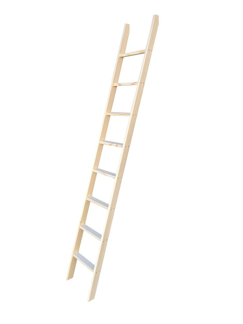 PRISLONILNA LESTEV ŽAŽE LESENA 8 STOPNIC 2.5M