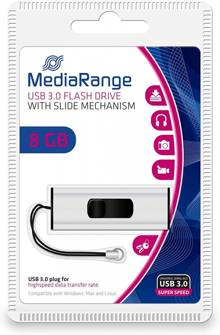 USB KLJUČ MEDIARANGE 8GB 3.0