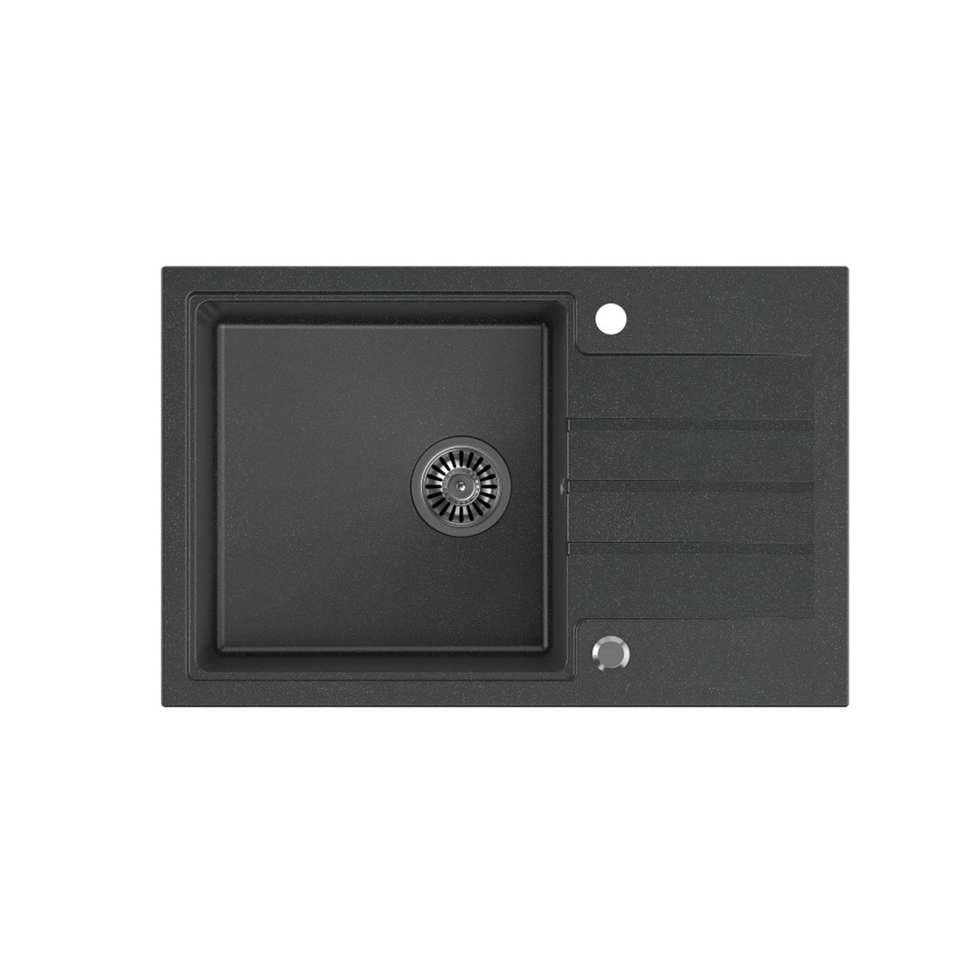GRANITAL POMIVALNO KORITO QUADRON PETER 111 ČRN
