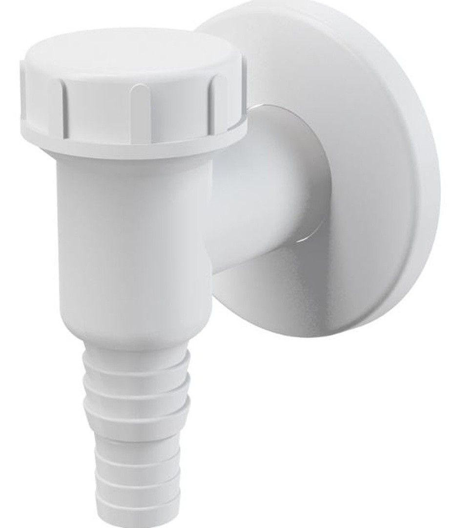 SIFON ZA PRALNI STROJ VAFRA NADOMETNI PVC BELI ODTOK FI 32MM