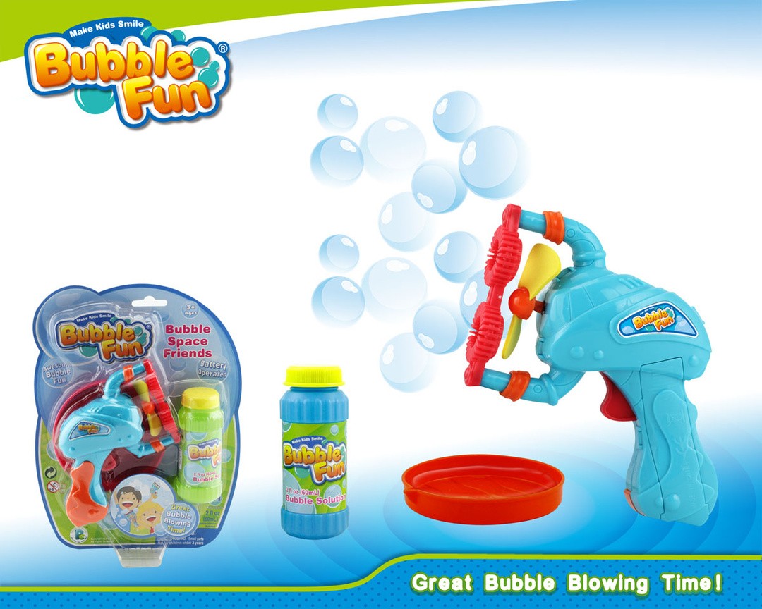 BUBBLE FUN MILNI MEHURČKI SPACE GUN 60 ML DHOBB10239