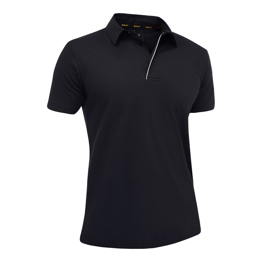 MAJICA KRATKI ROKAV BISLEY MEN'S SS POLO XL ČRNA