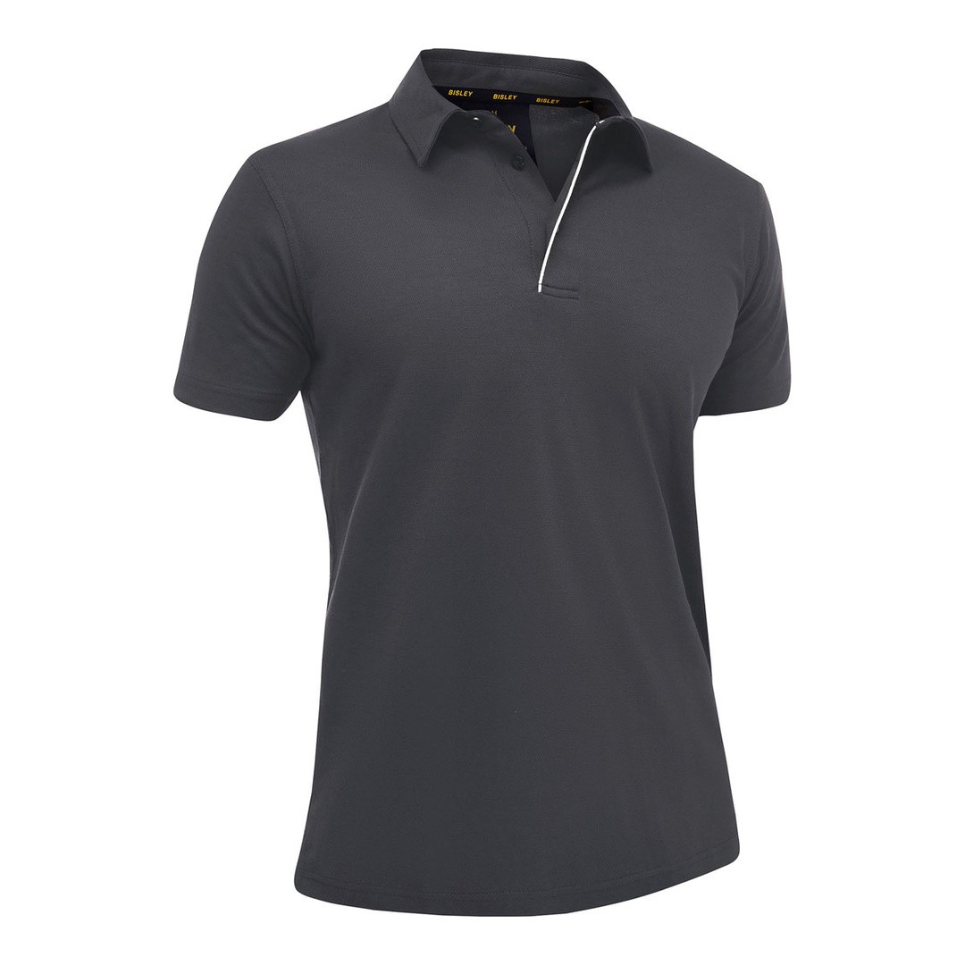 MAJICA KRATKI ROKAV BISLEY MEN'S SS POLO 2XL SIVA