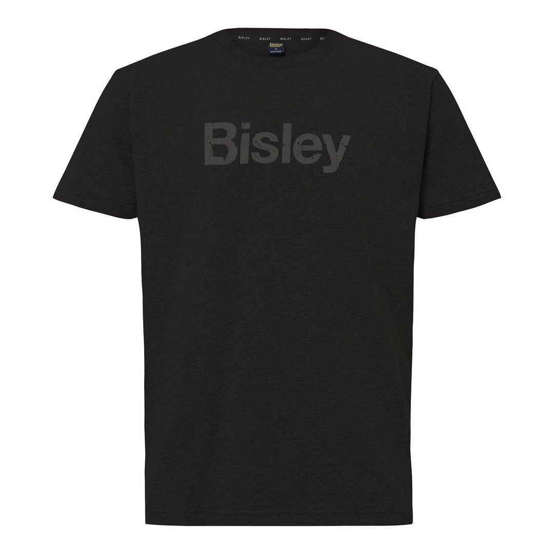MAJICA KRATKI ROKAV BISLEY T-SHIRT COTTON LOGO TEE 3XL ČRNA
