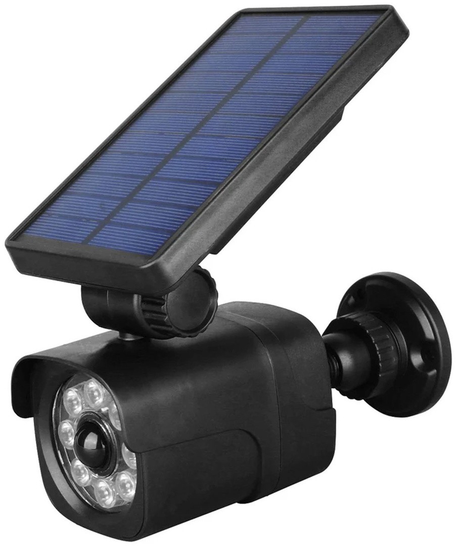 SOLARNA VRTNA SVETILKA ENTAC STENSKA SVETILKA S SENZORJEM 4W 200LM