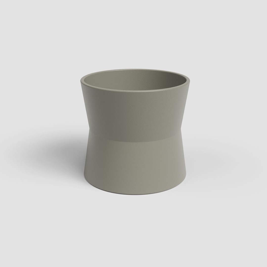 KERAMIČNI NOTRANJI LONEC ARTEVASI DIANA 11 CM TAUPE