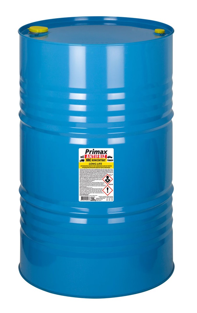 MAZIVA IN TEKOČINE PRIMAX ANTIFRIZ RUMENI NRC 230KG (CAA 207L)