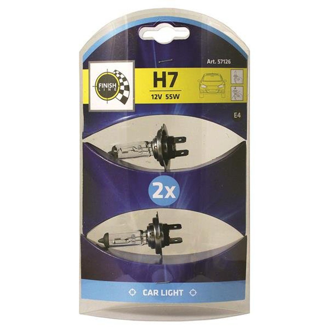 OPREMA ZA VOZILA FINISH LINE ŽARNICA DUO H7 2-1 55W 12V