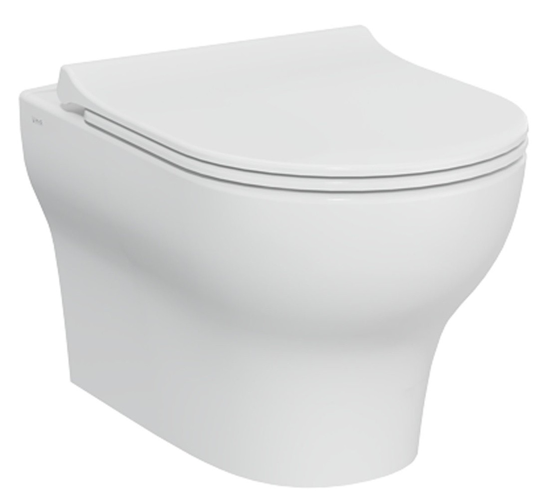 WC ŠKOLJKA, VISEČA VITRA ZENTRUM NEO 52 CM BREZ PRITRD. KOMP.