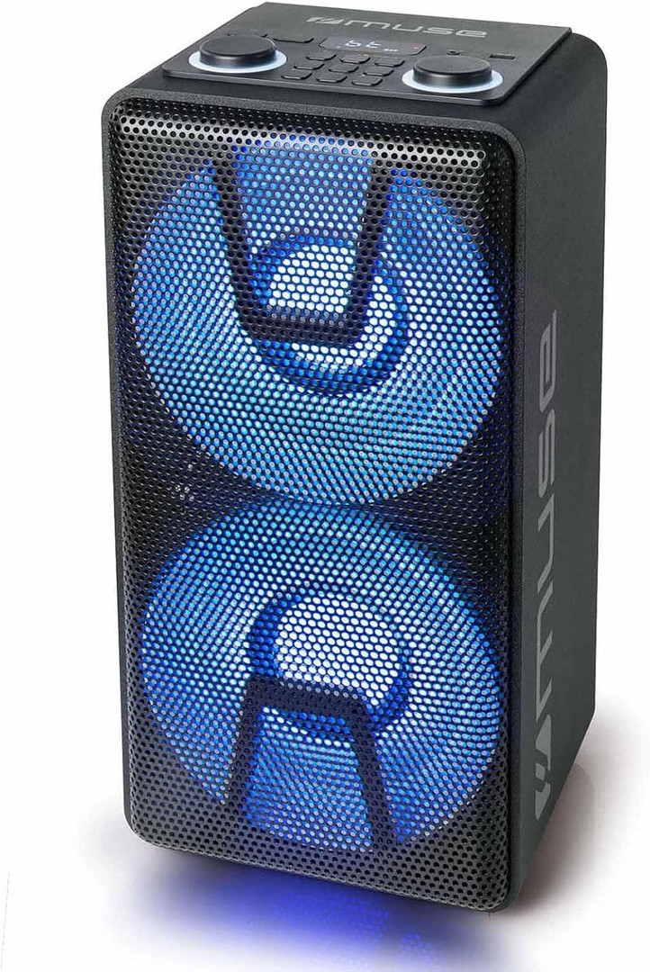 PRENOSNI ZVOČNIK MUSE PARTY BOX M-1805 DJ Z VGRAJENO BATERIJO