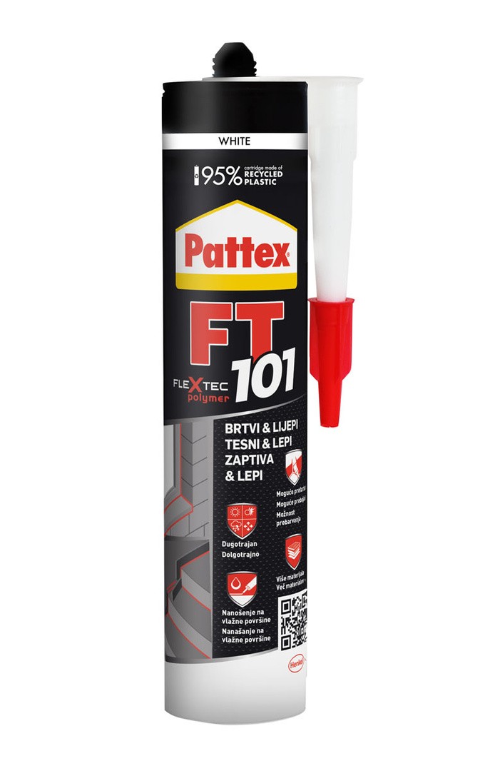 HIBRIDNA TESNILNA MASA HENKEL ACC PATTEX FT 101 BELA 280ML