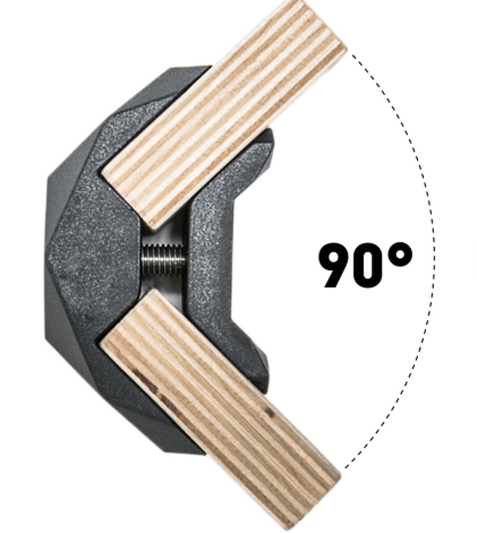 LESENI REGAL PLAYWOOD KONEKTOR 90° ČRN