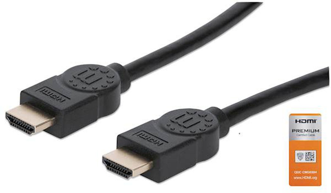 POVEZOVALNI KABEL MANHATTAN 4K@60HZ HDMI ETH 3M