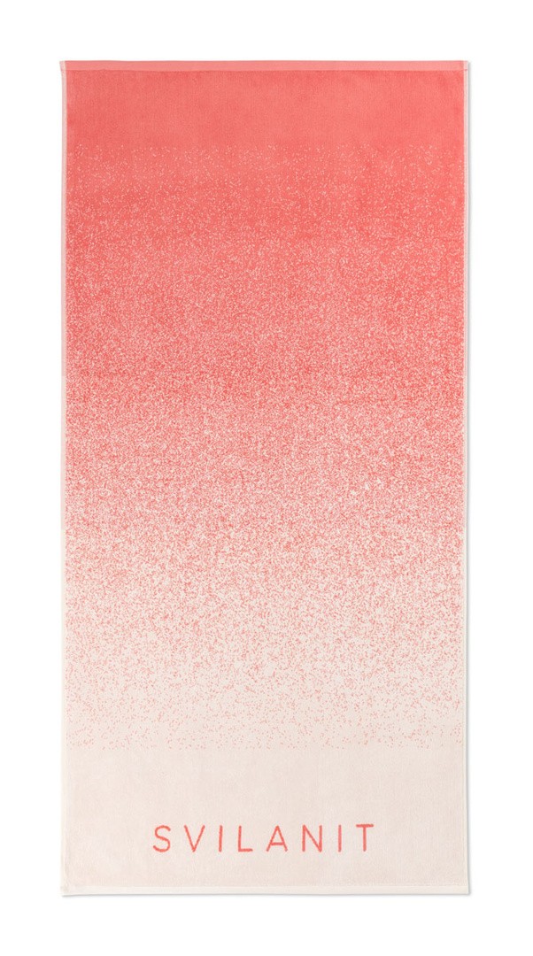 BRISAČA ZA PLAŽO SVILANIT GRADIANT PEACH 80X160 CM