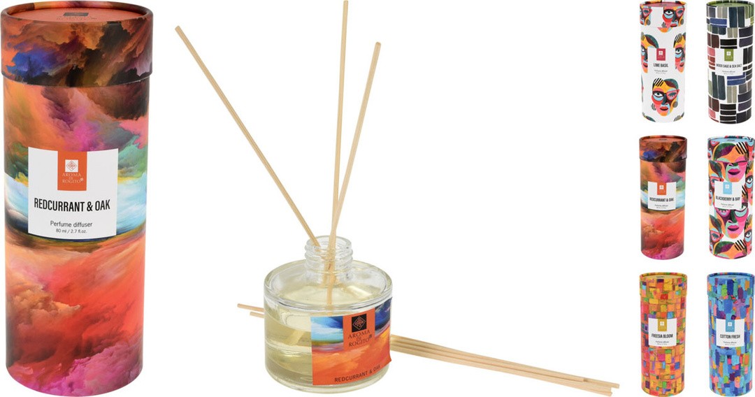 DIFUZOR EH 80 ML, 6 SORTIRANIH VONJEV ART DECO