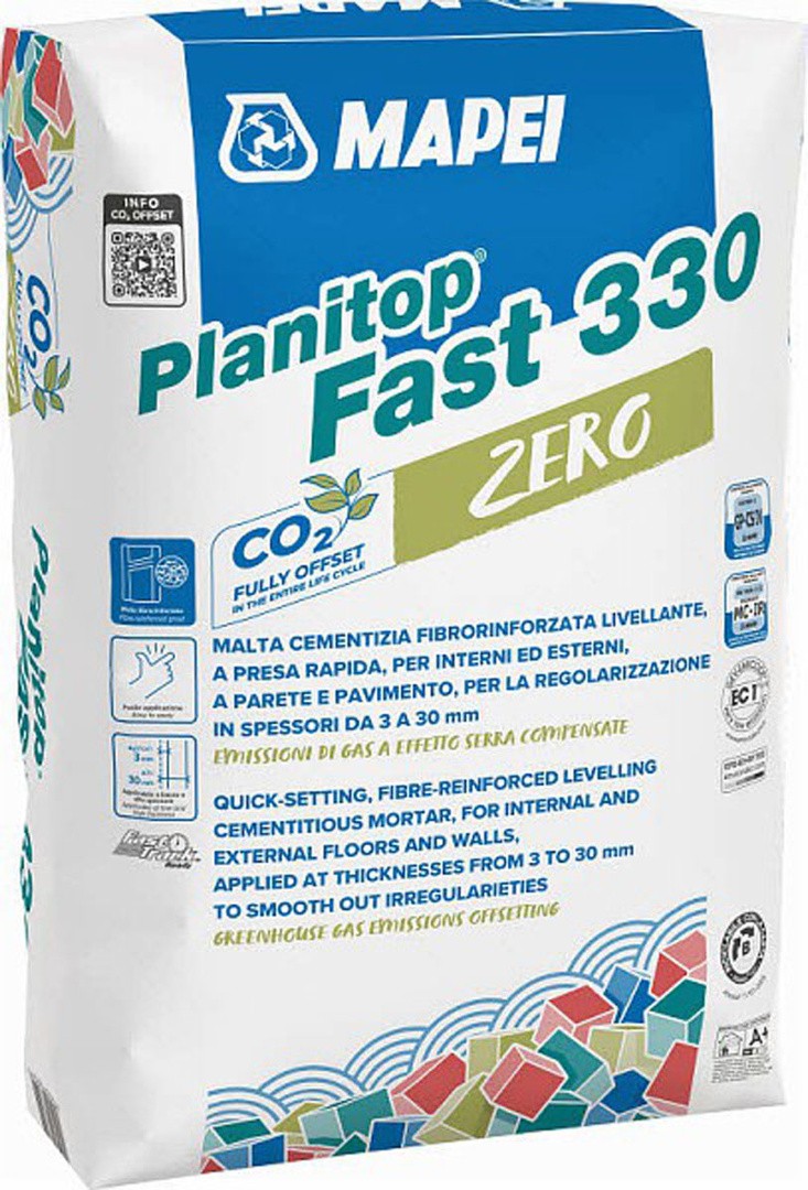 IZRAVNALNA TALNA MASA MAPEI PLANITOP 330 FAST 25 KG ZERO PAPER BAG