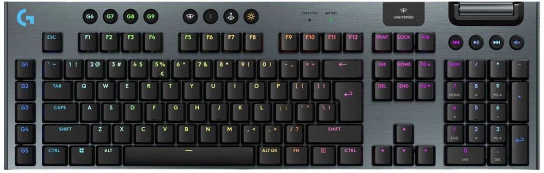 TIPKOVNICA LOGITECH BREZŽ GAMING G915 X LIGHTSPEED GL CLICKY