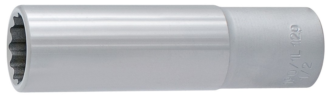 DOLG 12-KOTNI NASADNI KLJUČ 1/2" UNIOR 17 MM ART. 190/1L