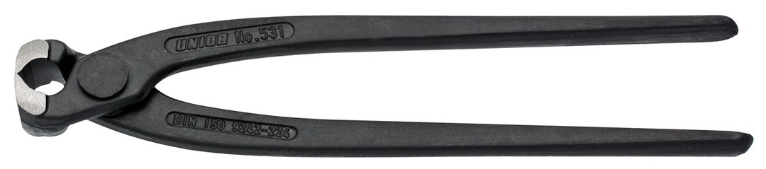 ČELNE ŠČIPALNE KLEŠČE UNIOR 280 MM FOSFATIRANE ART. 531