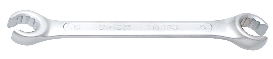 UKRIVLJEN ODPRTI OBROČNI KLJUČ UNIOR 8 X 10 MM ART. 183/2 (612701)