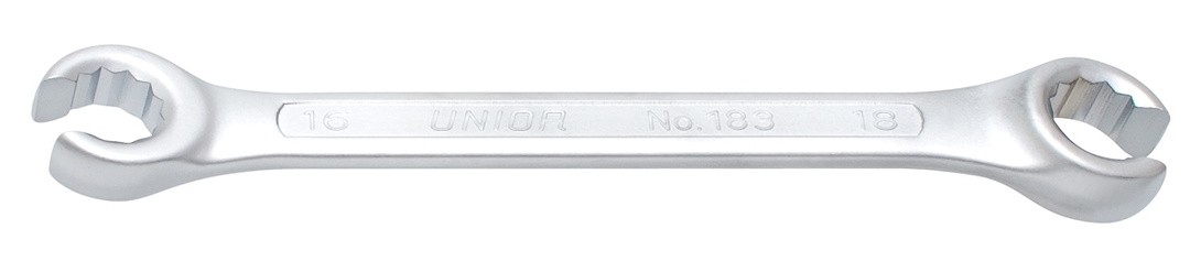 UKRIVLJEN ODPRTI OBROČNI KLJUČ UNIOR 10 X 11 MM ART. 183/2 (612702)