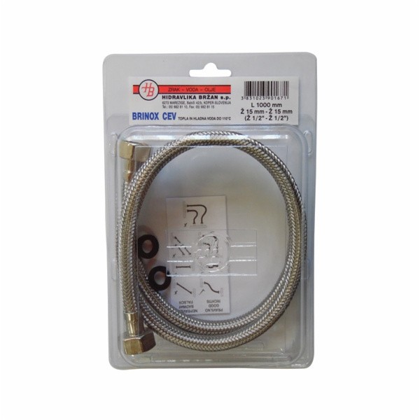 VEZNA CEV ZA KOTLIČEK BRINOX 1000 15 MM-15 MM