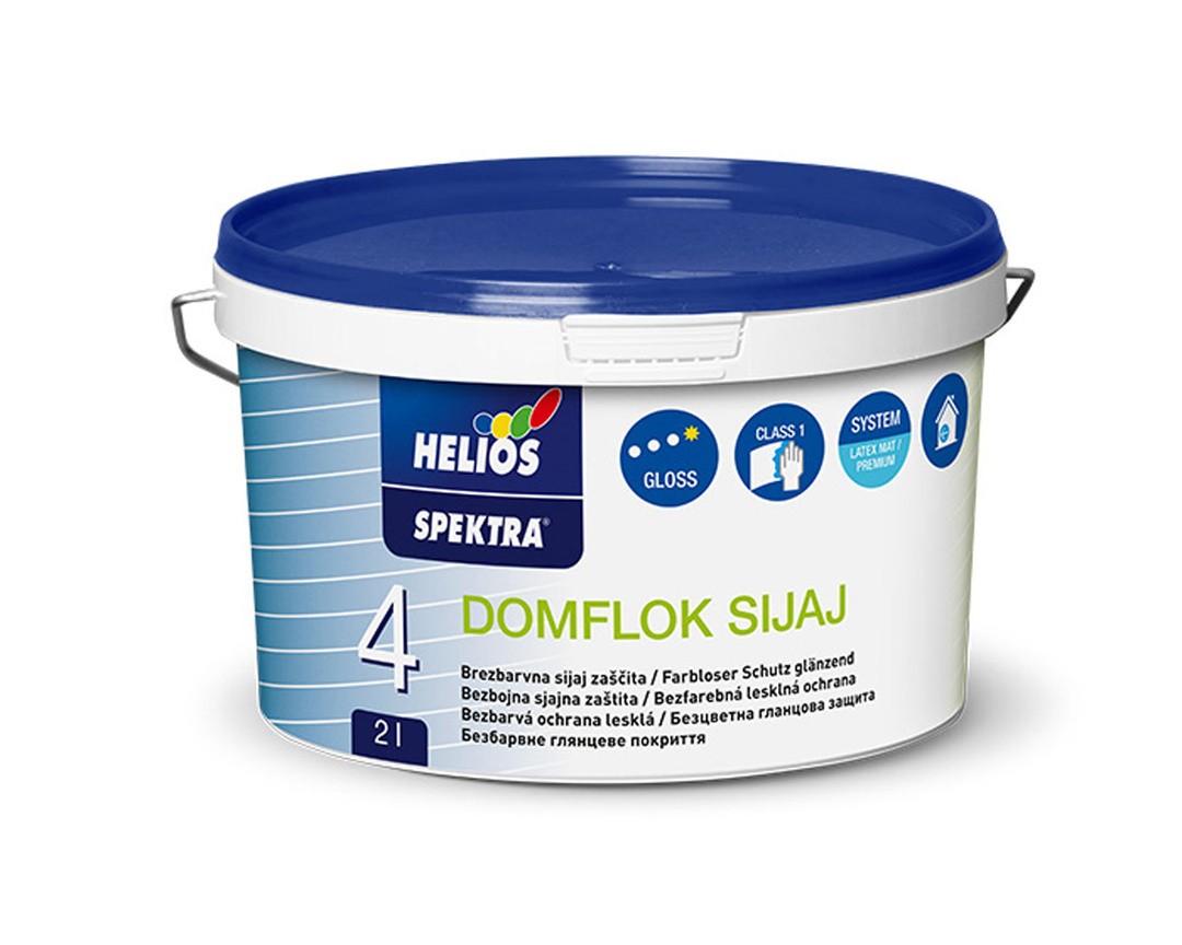 PROFESIONALNA BARVA HELIOS SPEKTRA DOMFLOK SIJAJNI 2 L