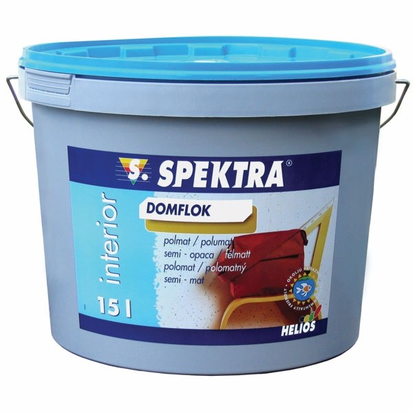 PROFESIONALNA BARVA HELIOS SPEKTRA DOMFLOK POLMAT 15 L