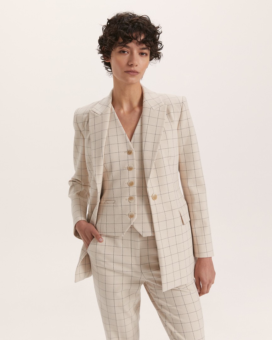 Tahnee Wool Blend Jacket in Camel SABA