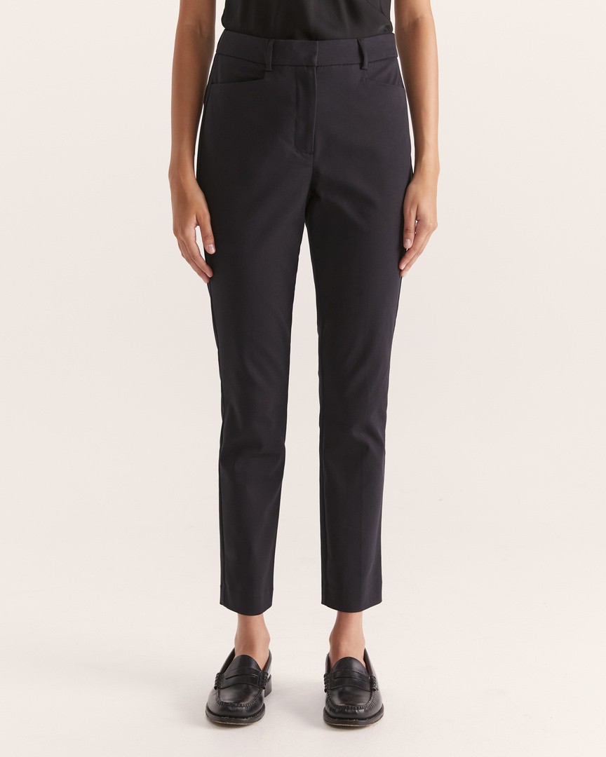 Celeste Wool Straight Suit Pant - SABA