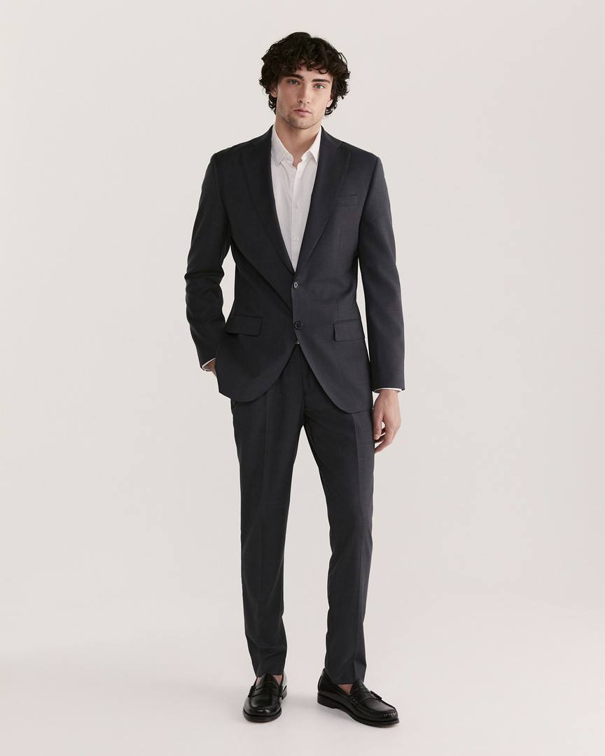 Black linen suit clearance jacket