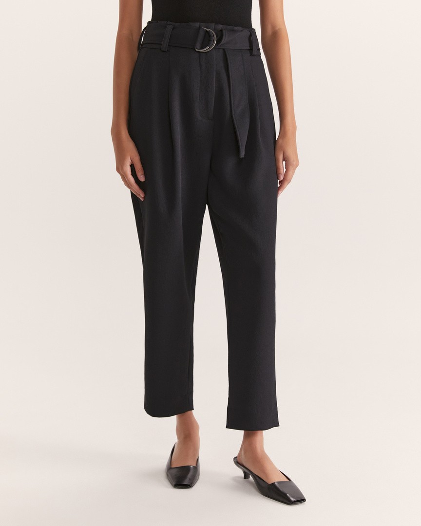 Celeste Wool Straight Suit Pant - SABA