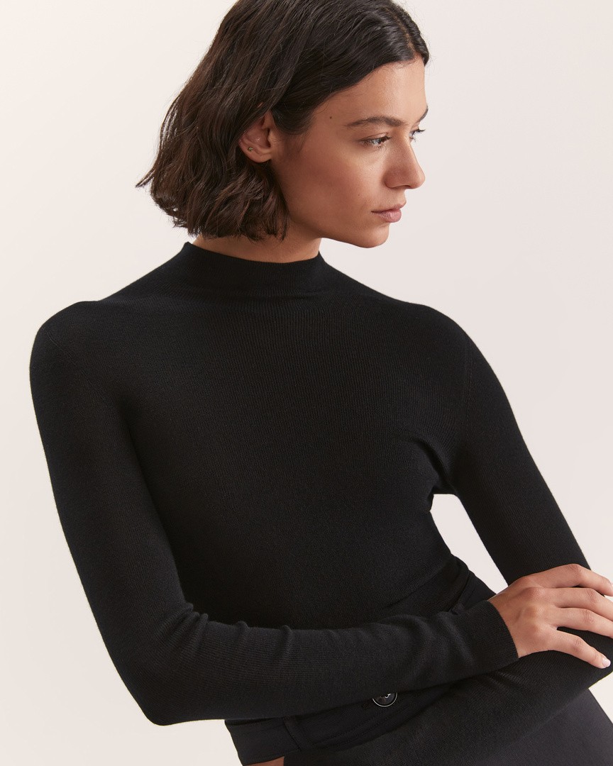 Saba claudia roll neck store