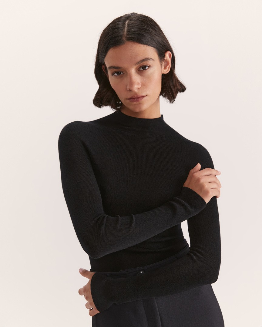 Saba claudia shop roll neck