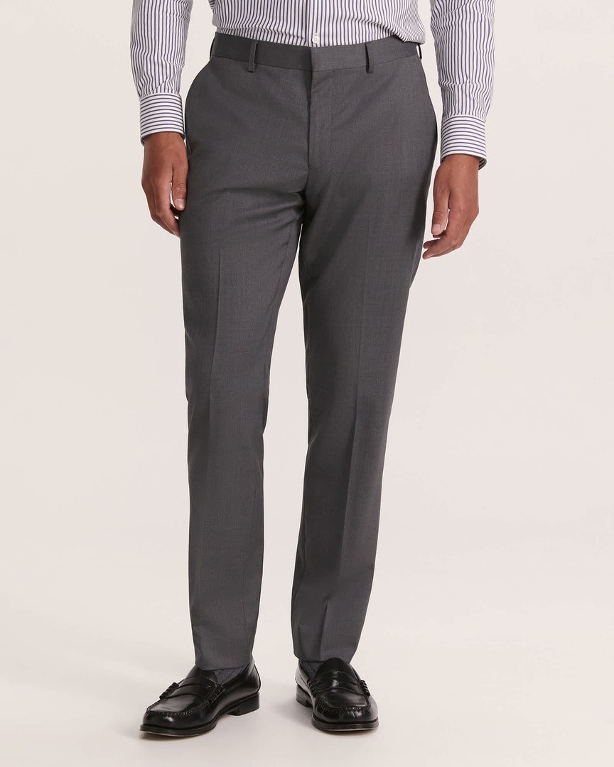 Sorkin Wool Suit Pant in Navy - SABA
