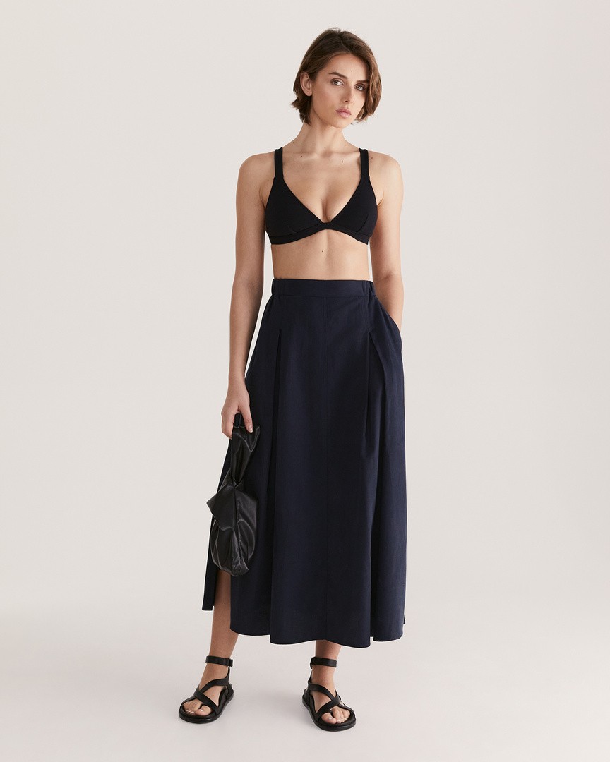 Black midi hotsell skirt david jones