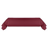 Drap Housse 140x190 Coton 57 Fils/cm² - Violet Grenat - Hauteur 35cm