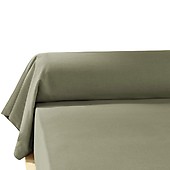 Rideau Occultant En Polyester Romarin - 140x280 Cm - Coloris Kaki Avec œillets