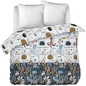 Couette Imprimée 240x220cm - Grammage 400g/m², Qualité 4 Saisons, Microfibre, Neuve Avec étiquettes