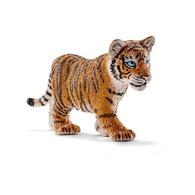 animal personaje dentro del juego blanco Schleich 14731-tigre 