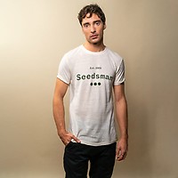 Men's Organic Hemp/Cotton T-shirt - seedsman Logo