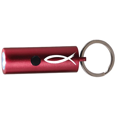 Jesus Fisch Ichthys Aufnäher – Rot-Schwarz Gestickt, 7,5x5 Cm, Mit Haken- Und Flauschband Zum Anbringen