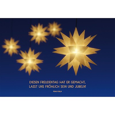 24 Weihnachtskarten Auf Französisch – Mit Umschlägen, 12 Motive, 13,5x8,5 Cm