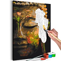 ABEUTY Malen Nach Zahlen Set – Porträt Modell, 40x50 Cm Leinwand, Acrylfarben, 3 Pinsel, Für Erwachsene & Anfänger