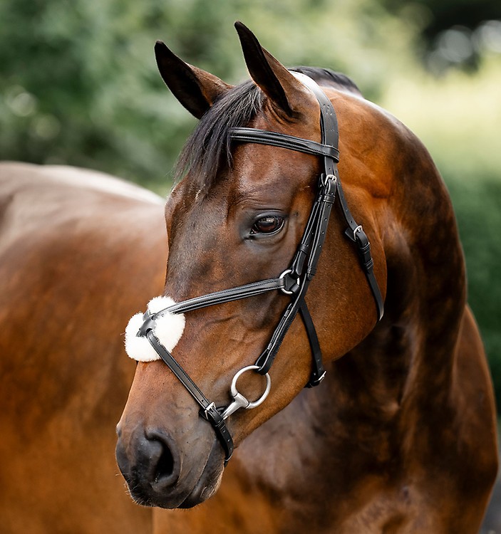 Bride De Compétition Rambo Micklem Avec Rênes Caoutchouc - Horseware - Neuf
